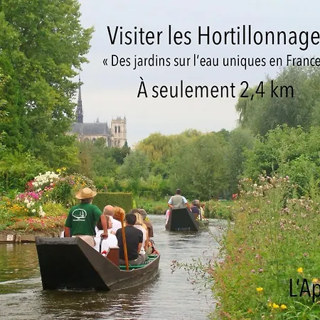 L' Appart' , Tendance Et épuré Avec Bel Extérieur, Proche Du Centre Appartamento Amiens